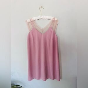 Love riche | pink slip dress